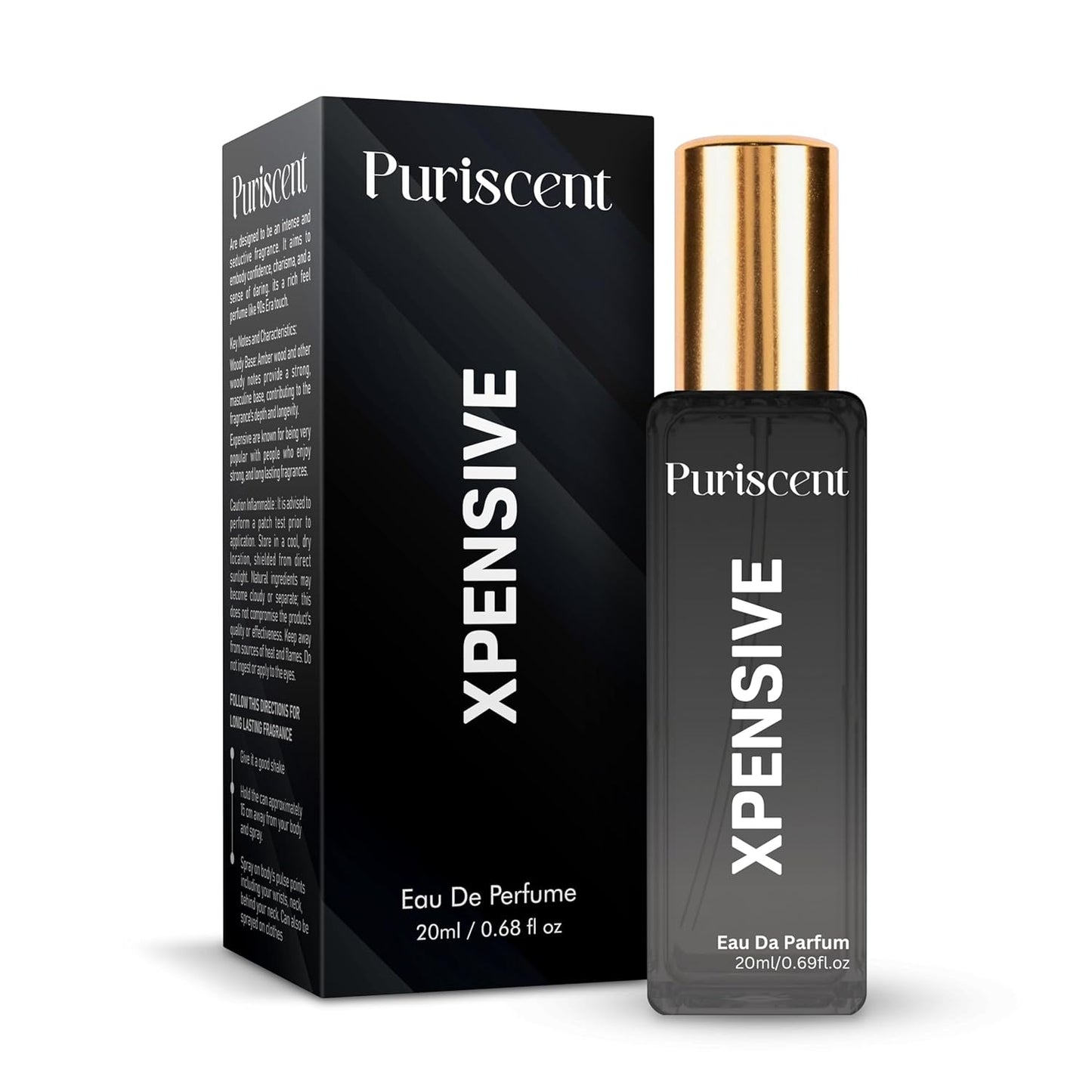 Puriscent XPENSIVE Eau de Parfum, 20ml (Pack of 2)