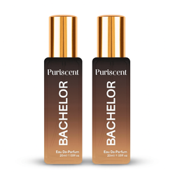 Puriscent Bachelor Eau De Parfum for Men, 20ml (Pack of 2)