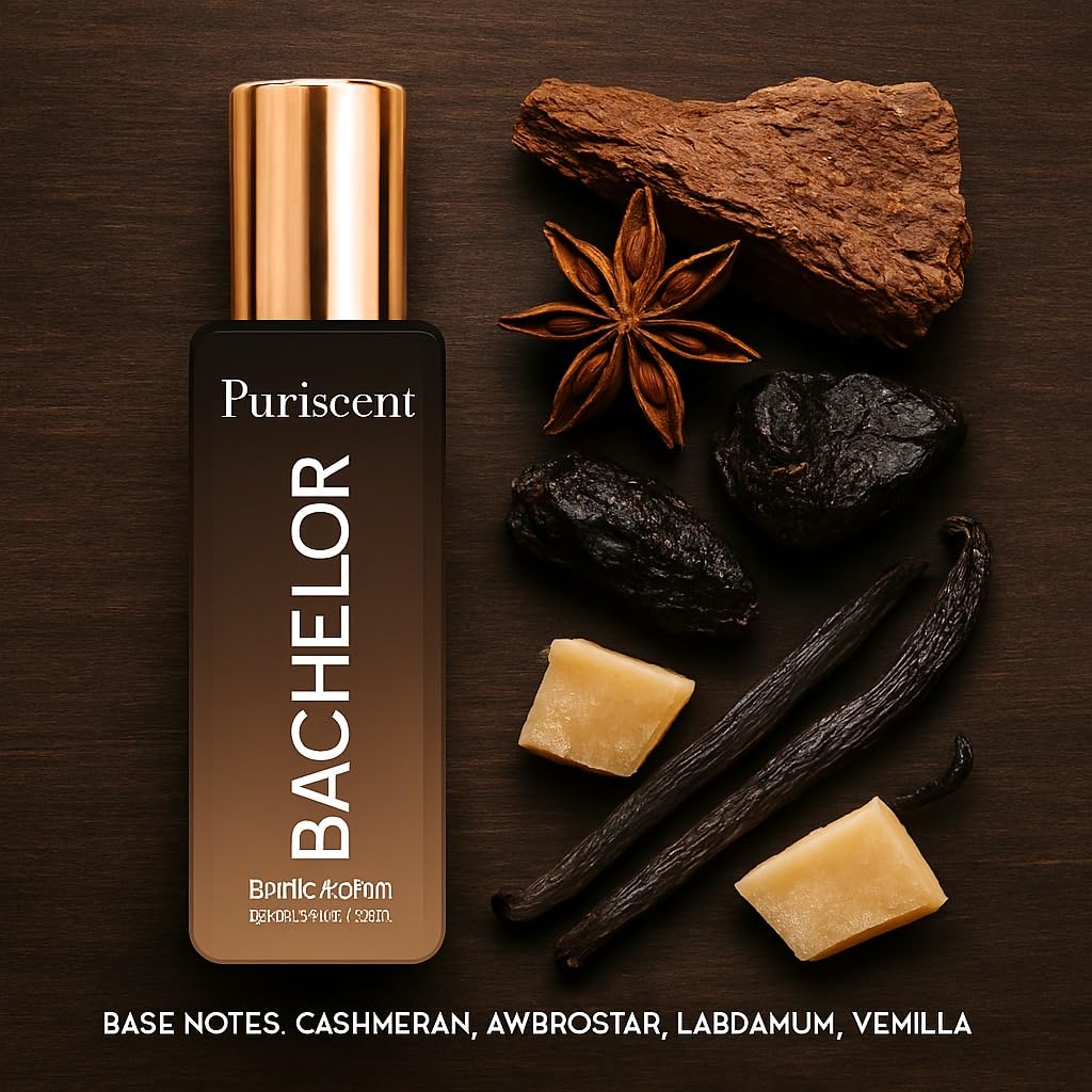 Puriscent Bachelor Eau De Parfum for Men, 20ml (Pack of 2)